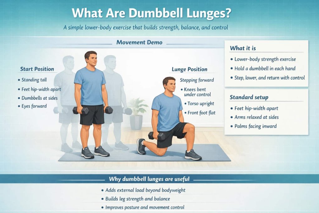 What Are Dumbbell Lunges?