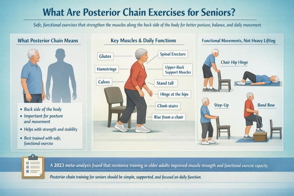 What Are Posterior Chain Exercises for Seniors?