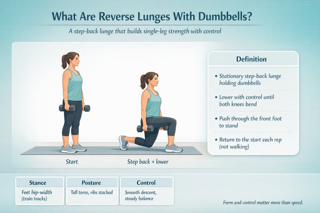 What Are Reverse Lunges With Dumbbells?