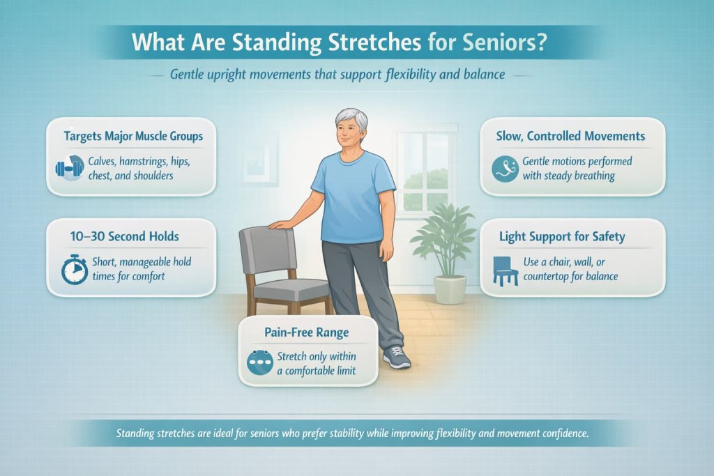 What Are Standing Stretches for Seniors?