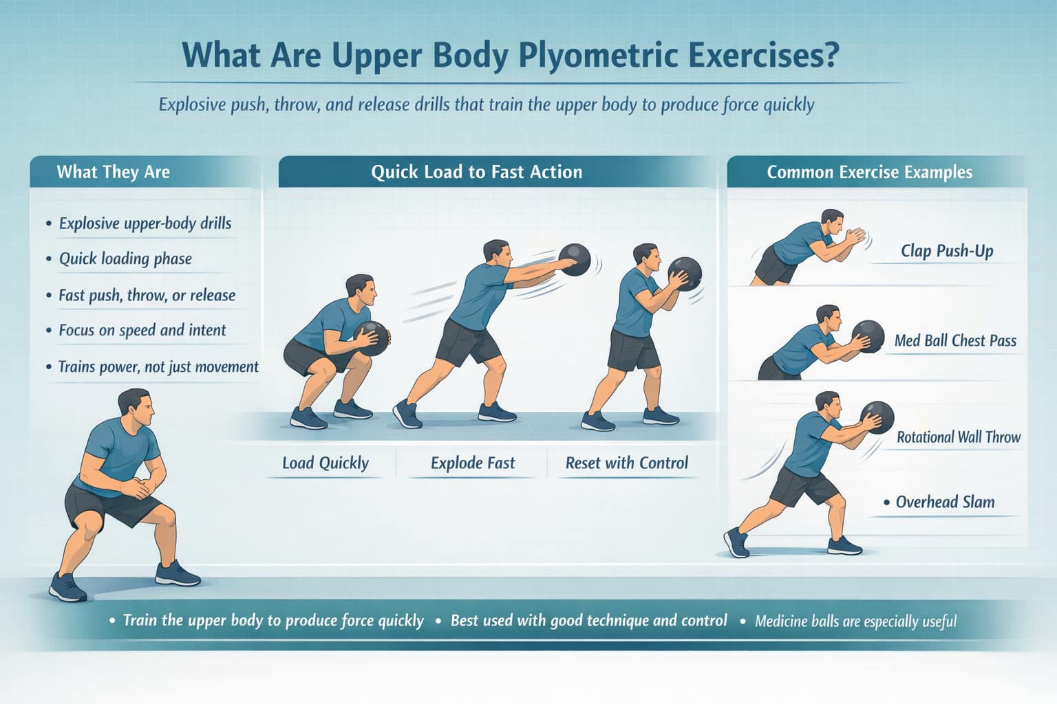 11 Upper Body Plyometric Exercises to Build Explosive Strength