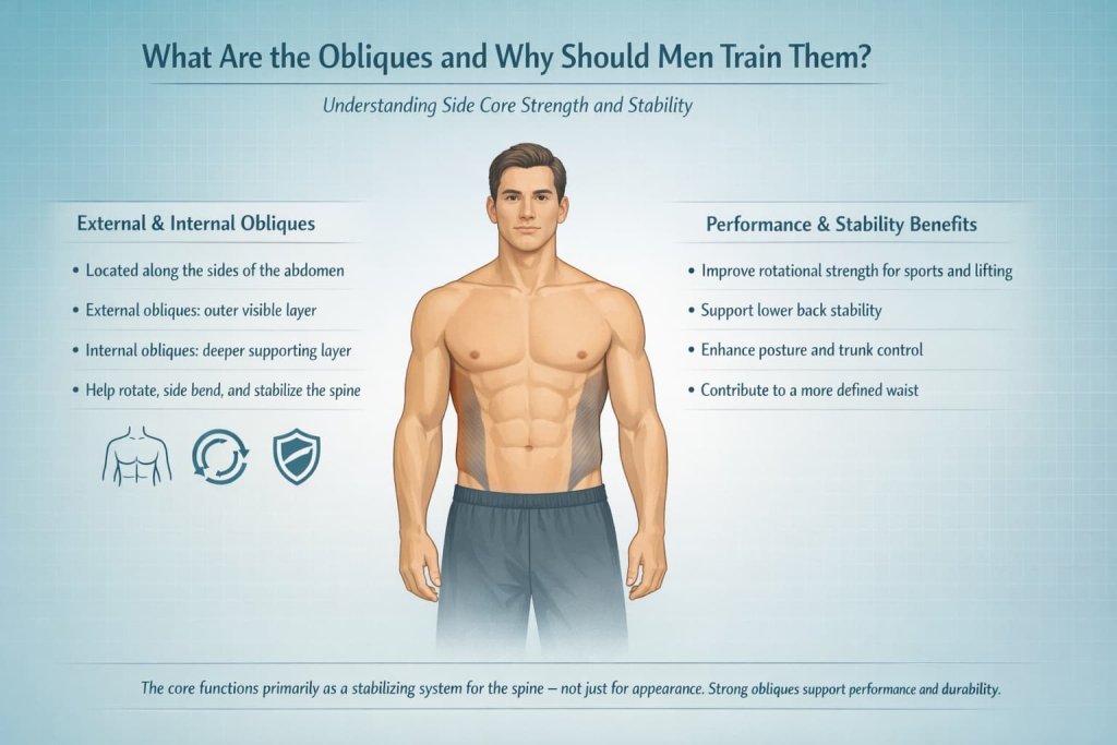 What Are the Obliques and Why Should Men Train Them?