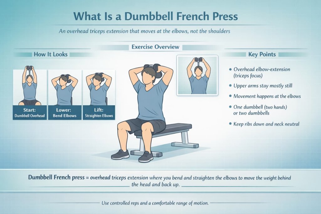 What Is a Dumbbell French Press