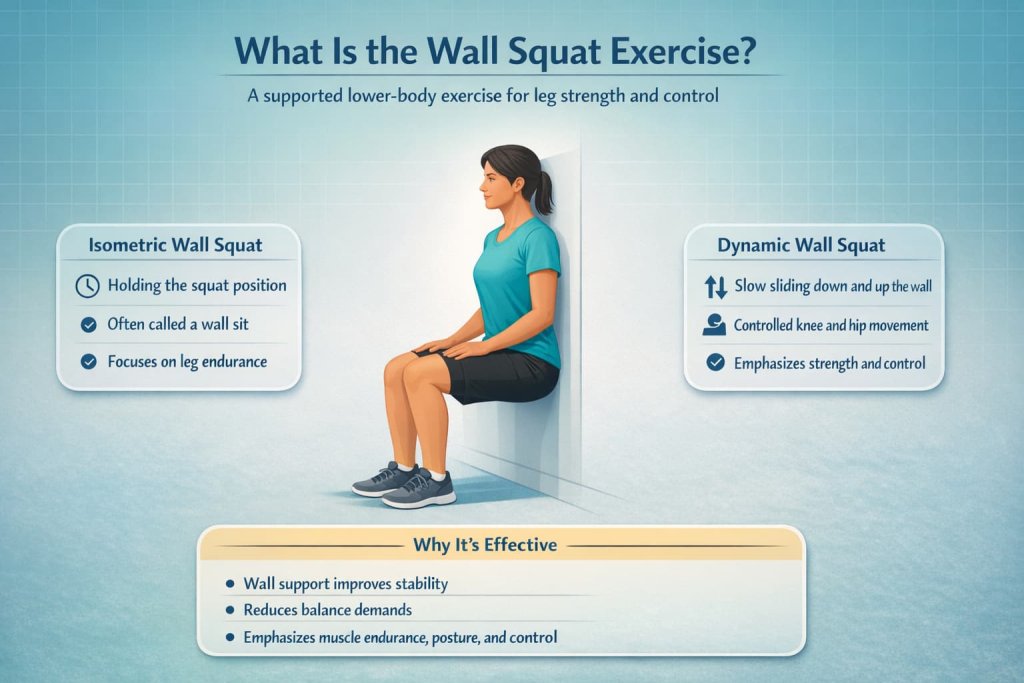 What Is the Wall Squat Exercise?