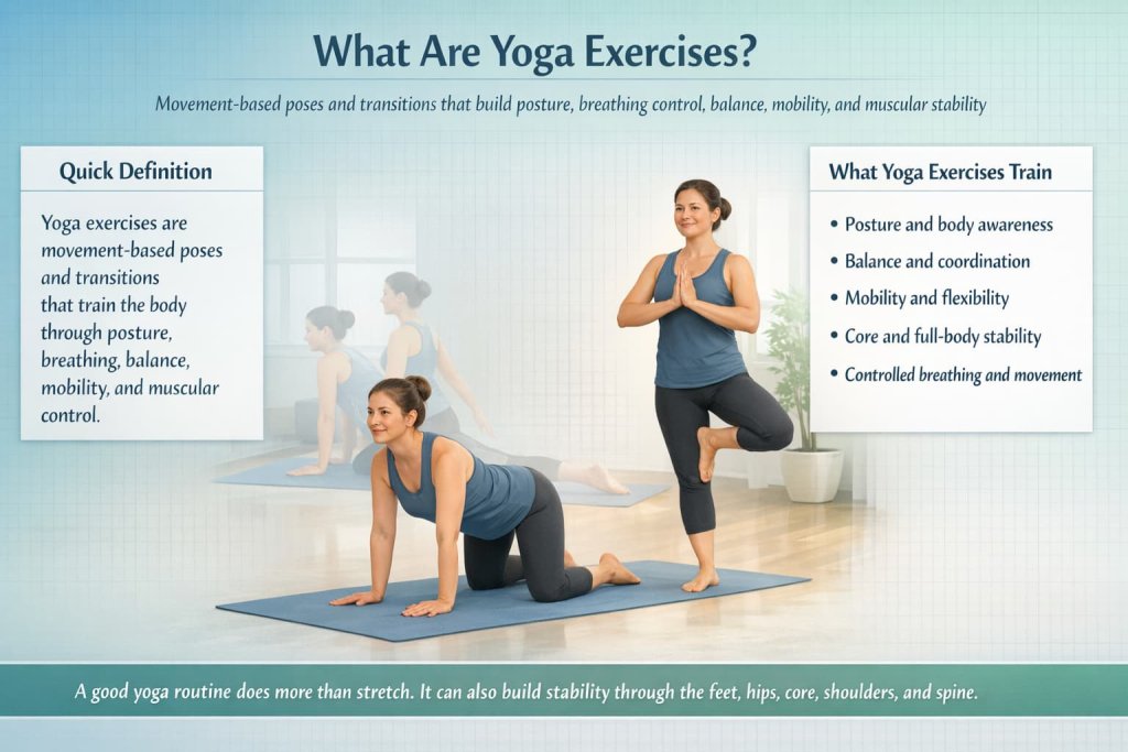 What are yoga exercises?