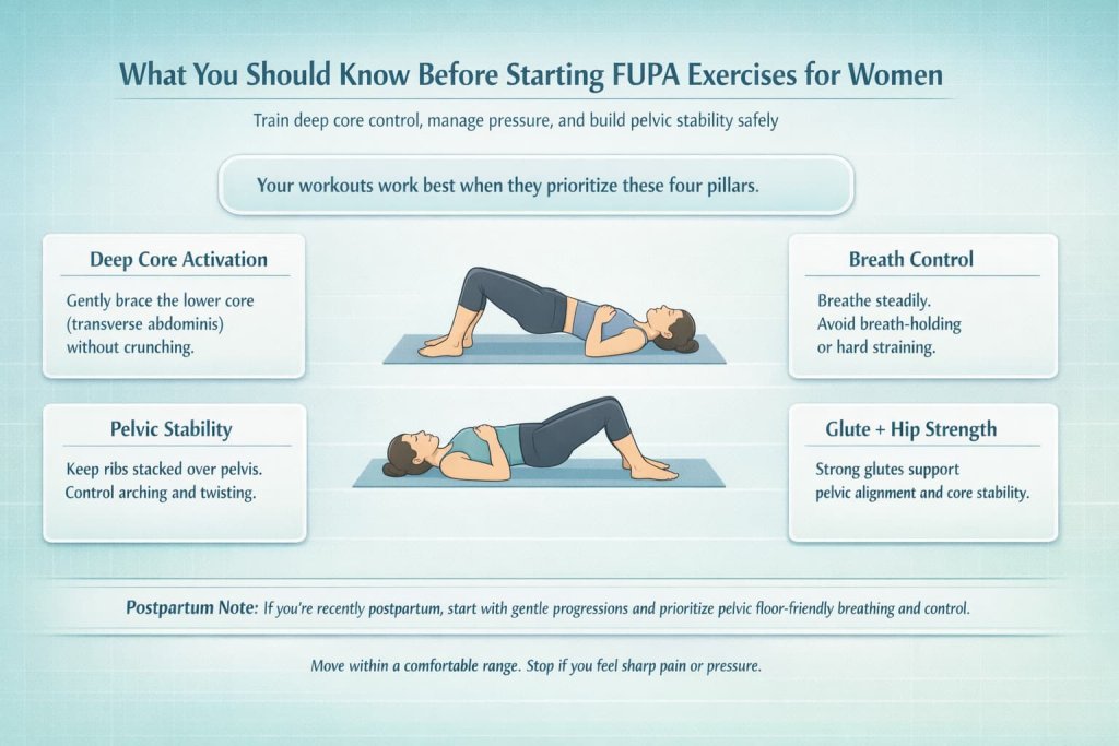 What you should know before starting FUPA exercises for women