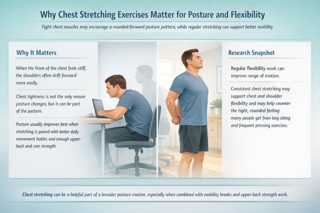 Why Chest Stretching Exercises Matter for Posture and Flexibility