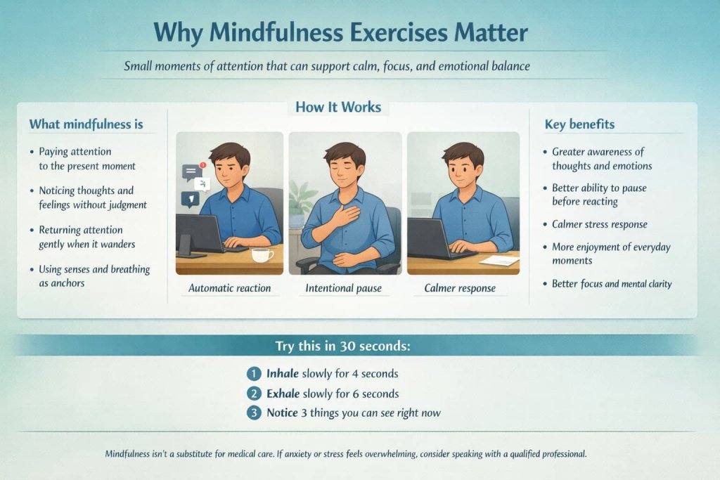 Why Mindfulness Exercises Matter
