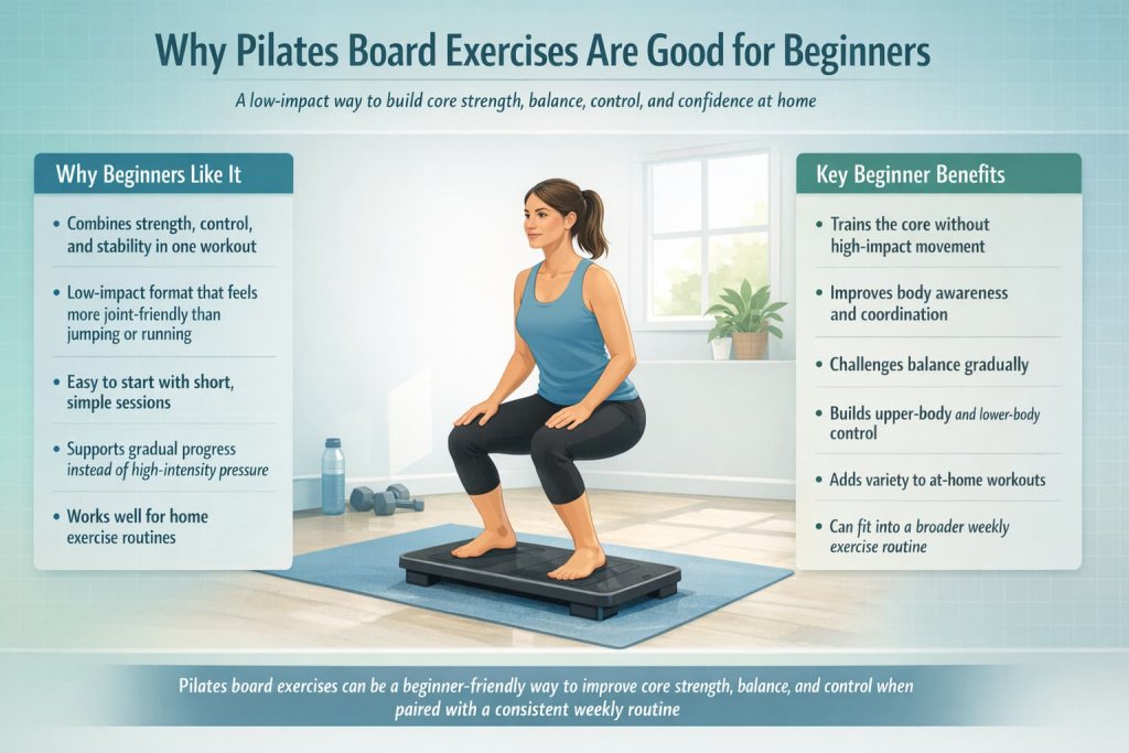 Why Pilates Board Exercises Are Good for Beginners