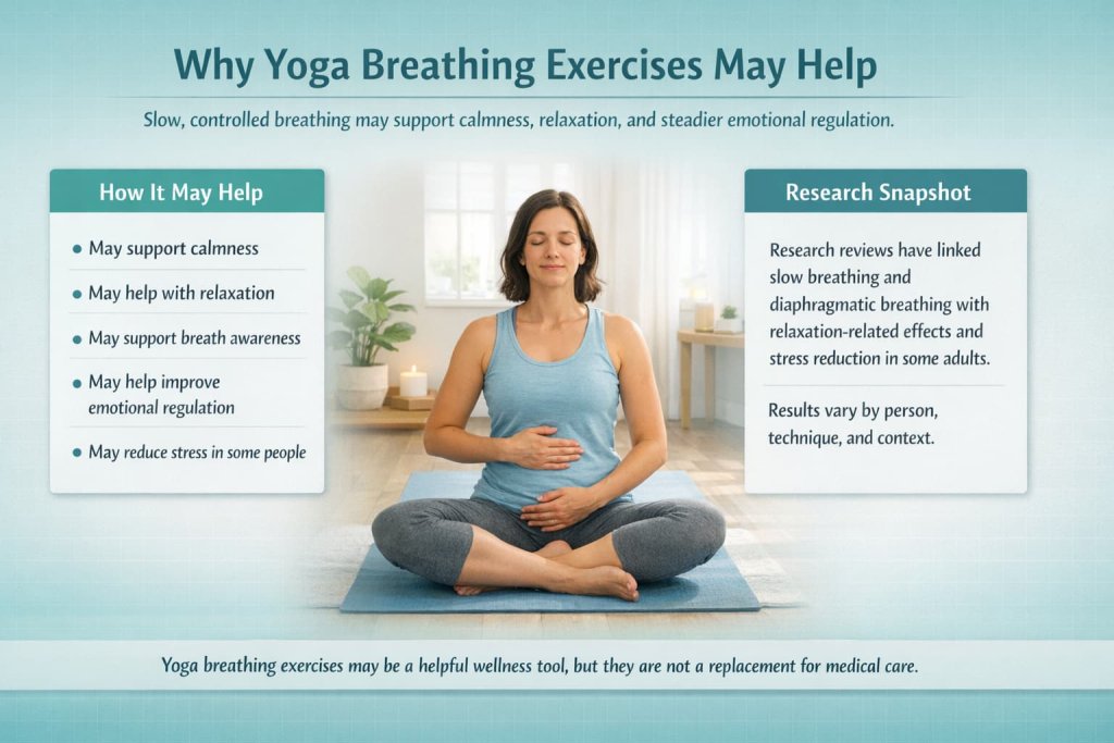 Why Yoga Breathing Exercises May Help