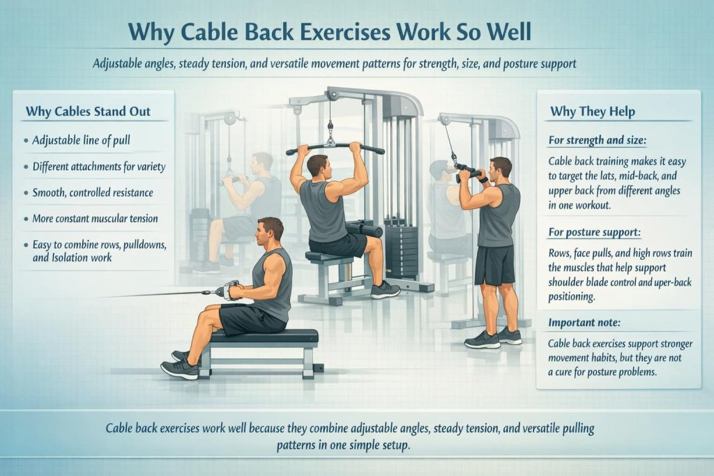 Why cable back exercises work so well