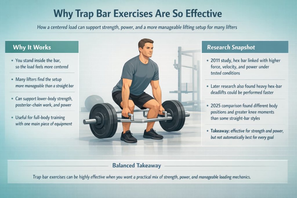 Why trap bar exercises are so effective