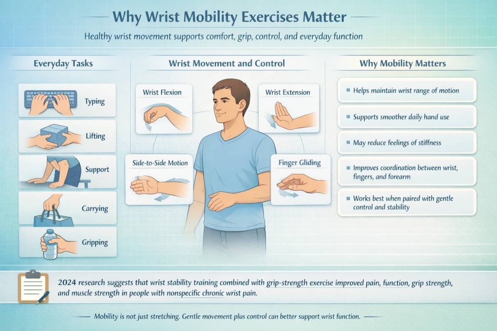 Why wrist mobility exercises matter