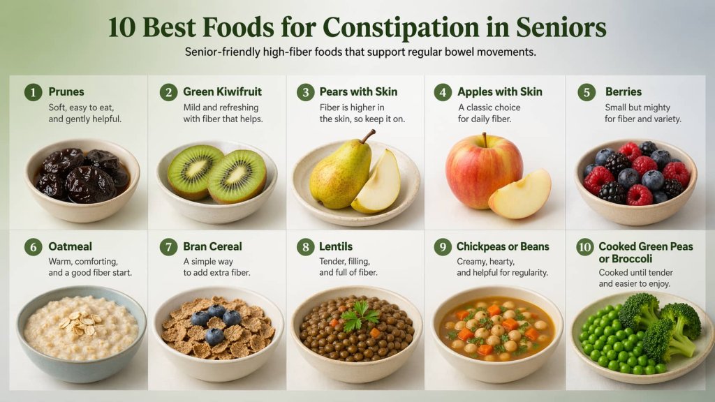 10 best foods for constipation in seniors