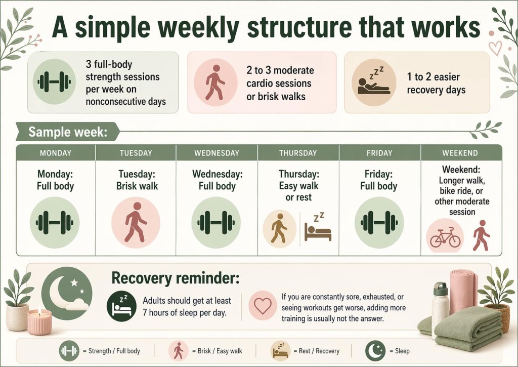 A simple weekly structure that works