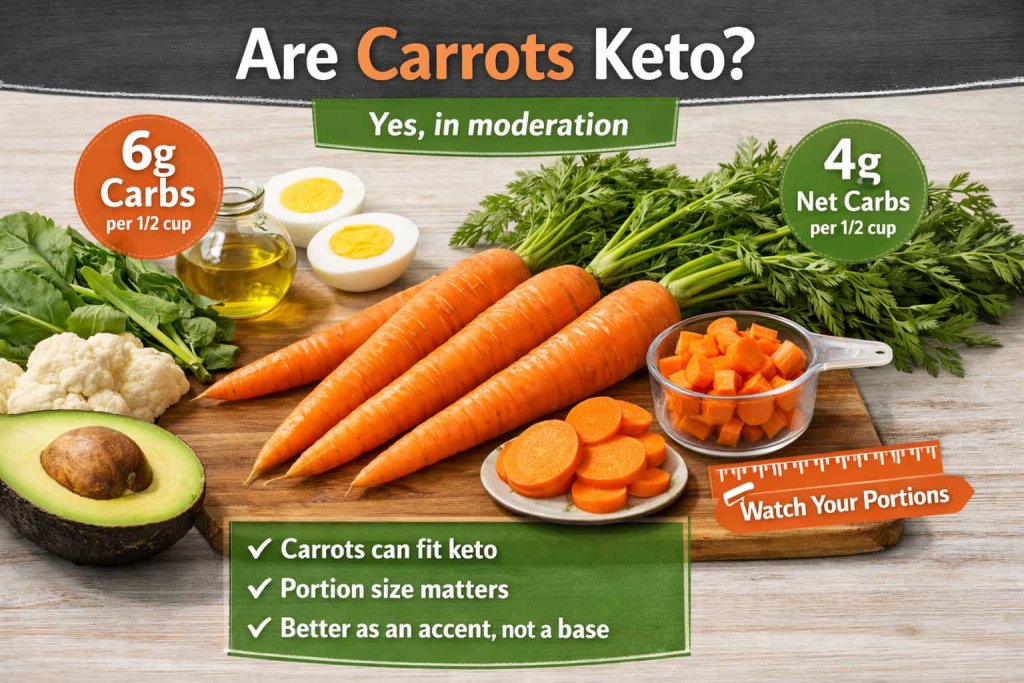 Are Carrots Keto? Carbs, Net Carbs, and Best Ways to Eat Them