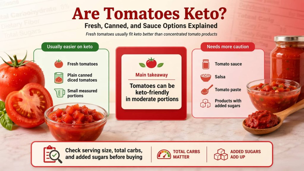 Are Tomatoes Keto? Fresh, Canned & Sauce Options Explained