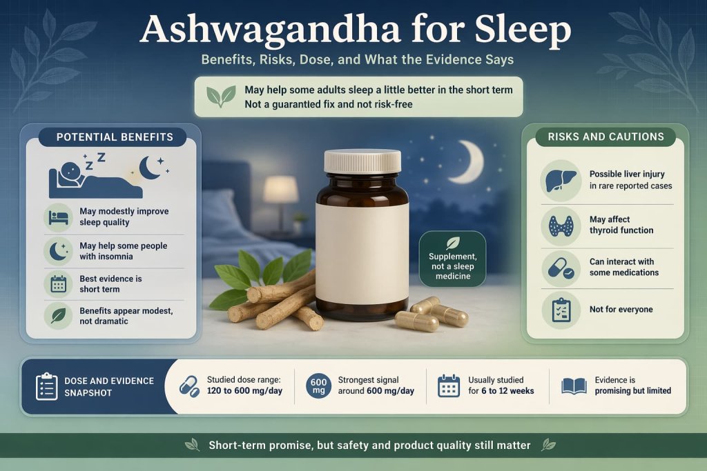 Ashwagandha for Sleep: What the Evidence Says