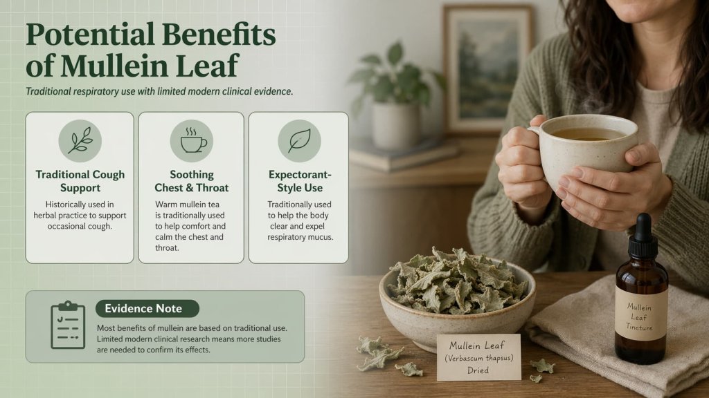 Potential Benefits of Mullein Leaf