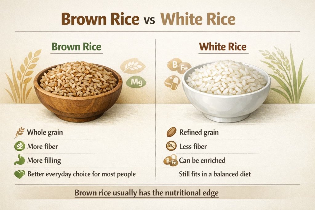 Brown rice vs. white rice: which is better?