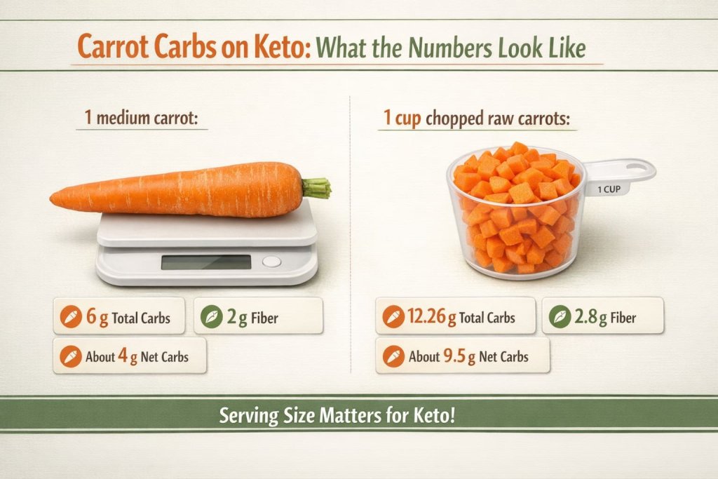 Carrot Carbs on Keto: What the Numbers Look Like