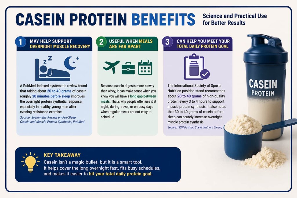 Casein Protein Benefits