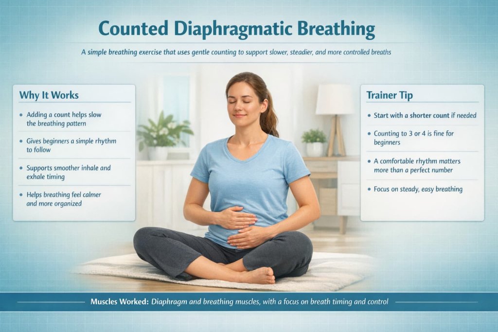 Counted Diaphragmatic Breathing