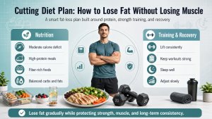 Cutting Diet Plan: How to Lose Fat Without Losing Muscle