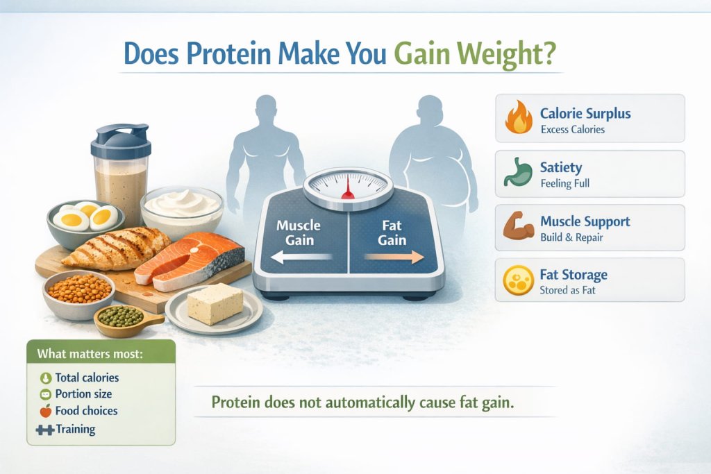 Does Protein Make You Gain Weight? What Causes Weight Gain