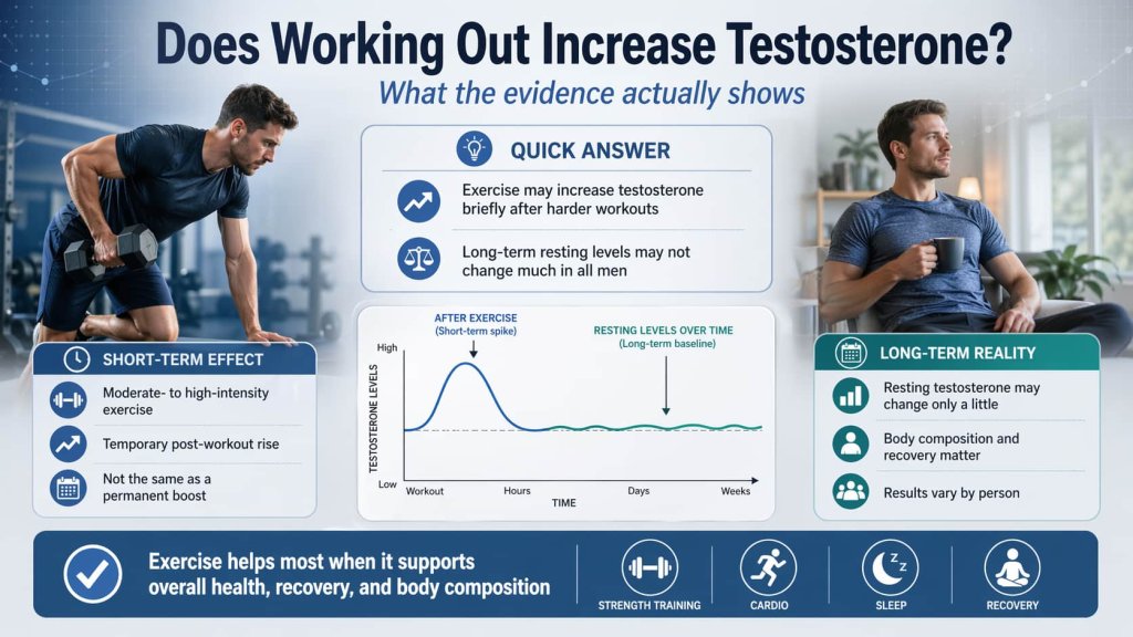 Does Working Out Increase Testosterone? What Science Says 