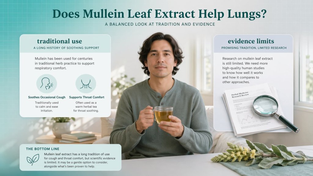 Does Mullein Leaf Extract Help Lungs?