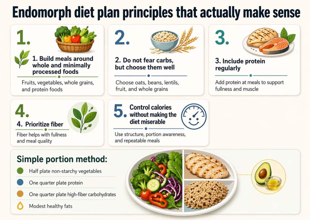 Endomorph diet plan principles that actually make sense