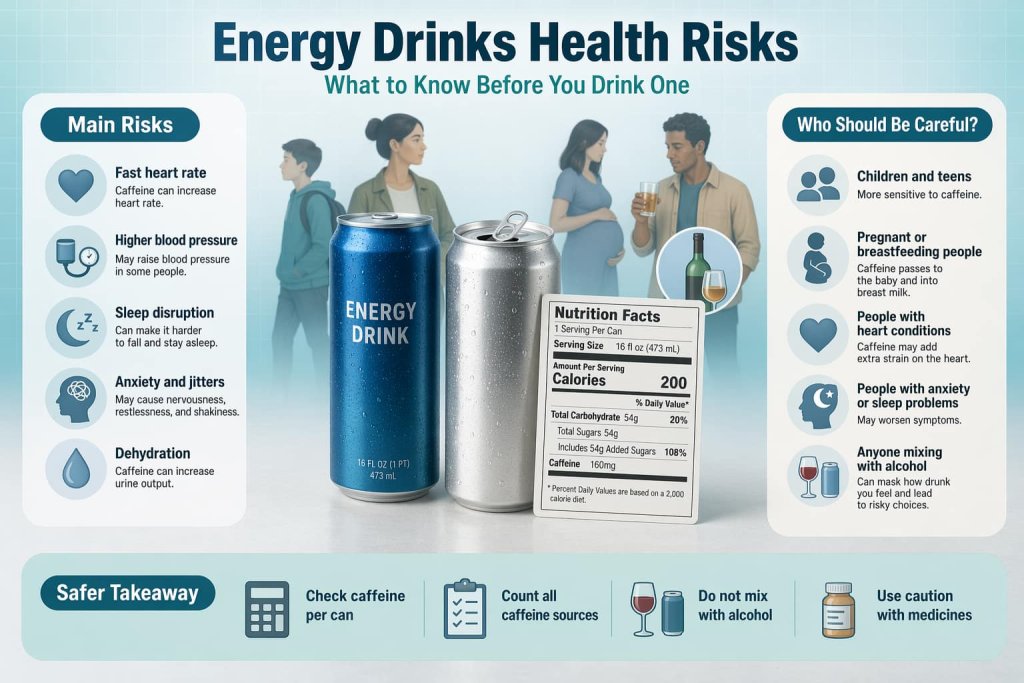 Energy Drinks Health Risks: What to Know Before You Drink One