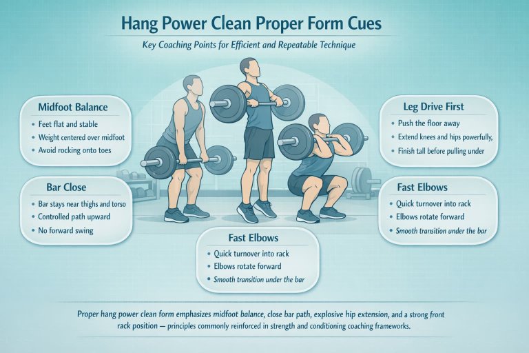 Form Power Clean First Pull Hang Power Clean: Form, Muscles Worked, Benefits