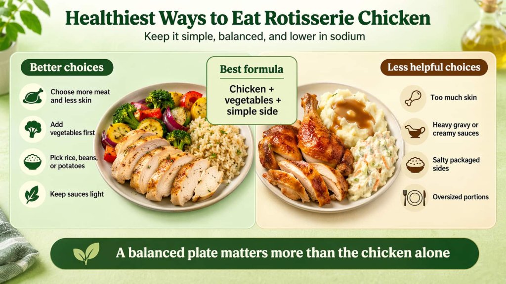 Healthiest Ways to Eat Rotisserie Chicken
