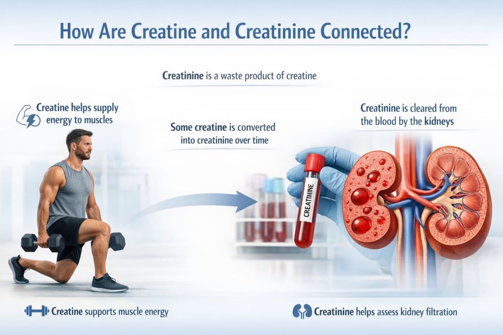 How Are Creatine and Creatinine Connected?