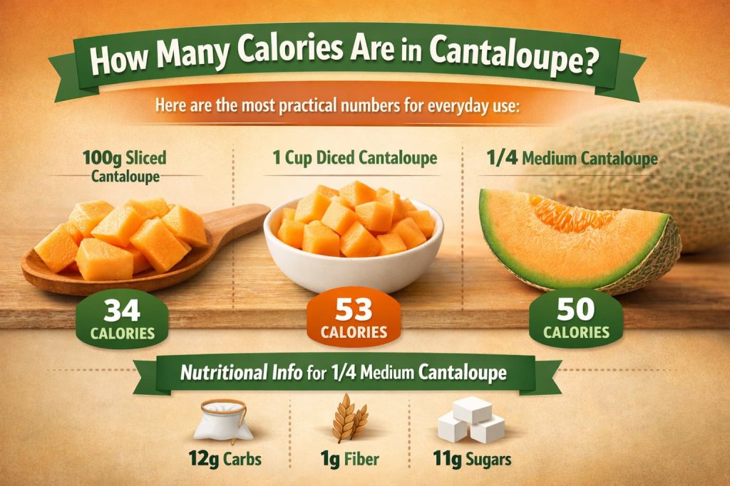 How Many Calories Are in Cantaloupe?