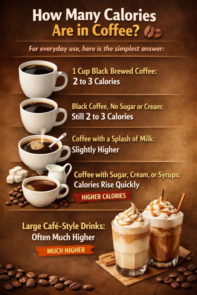 How Many Calories Are in Coffee?