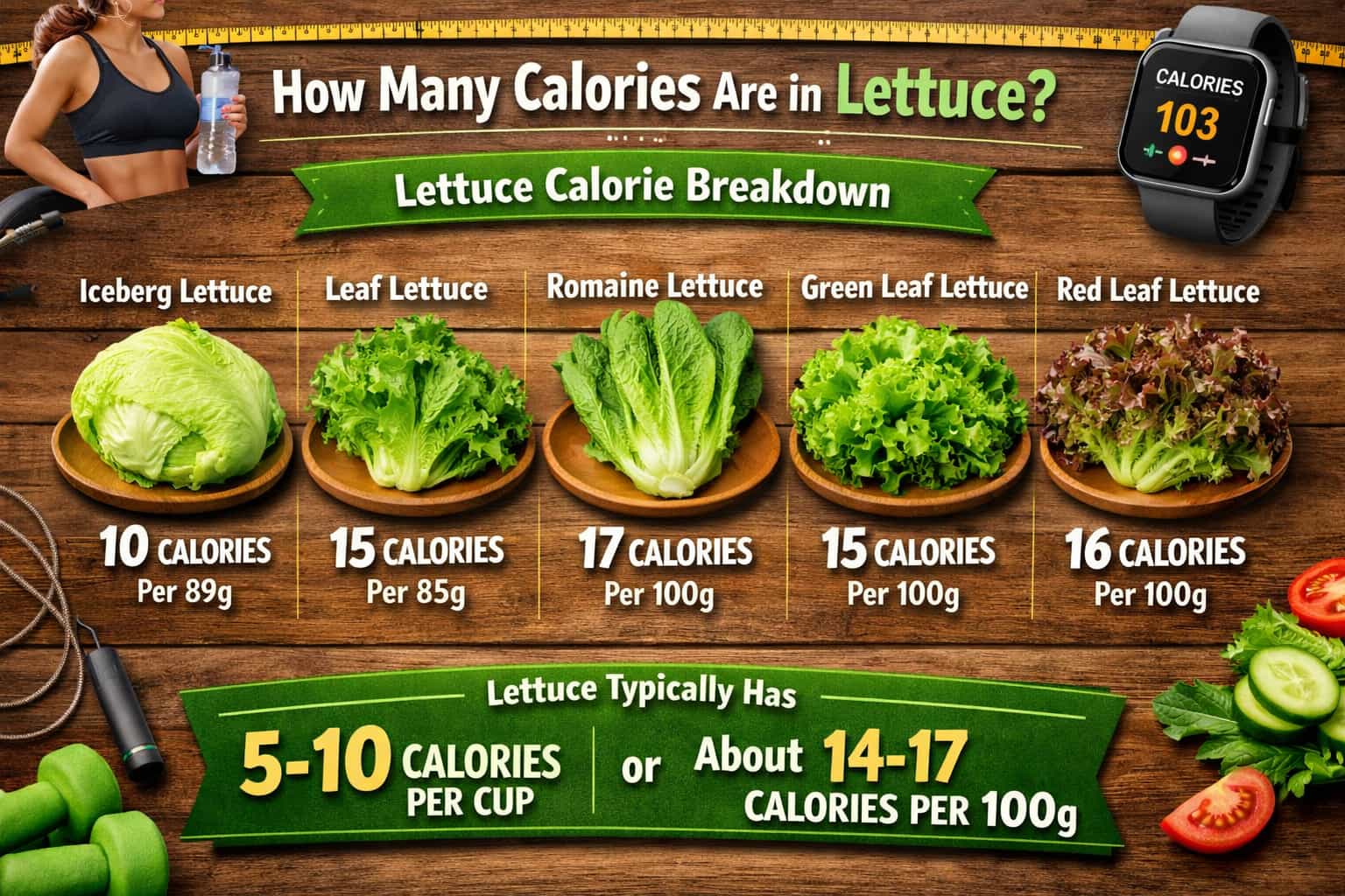 How Many Calories in Lettuce?