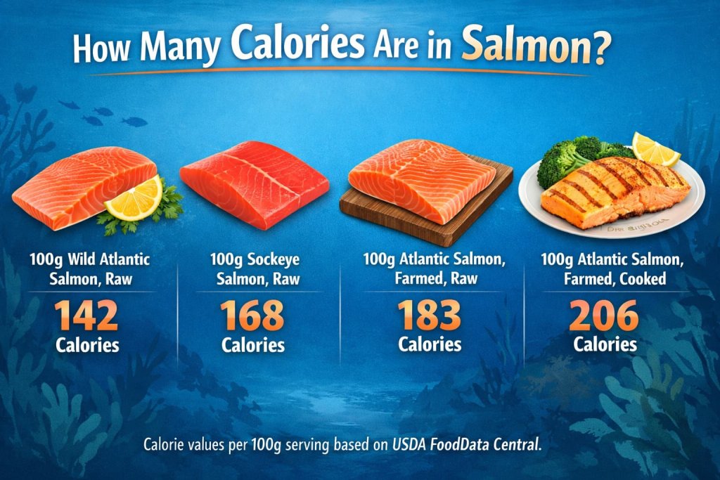 How Many Calories Are in Salmon?