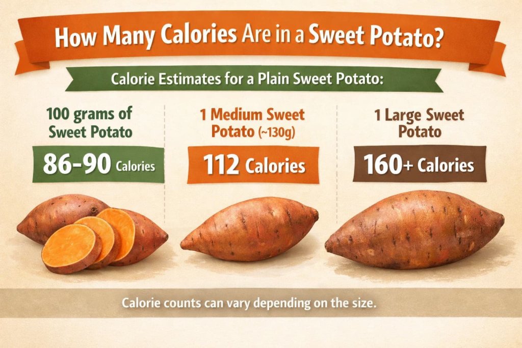 How Many Calories Are in a Sweet Potato?