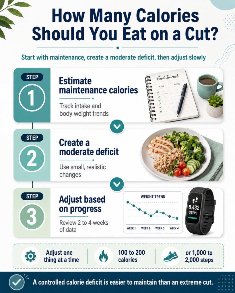 How Many Calories Should You Eat on a Cut?
