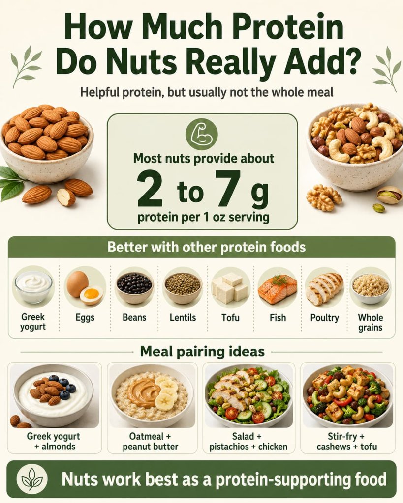 How Much Protein Do Nuts Really Add?