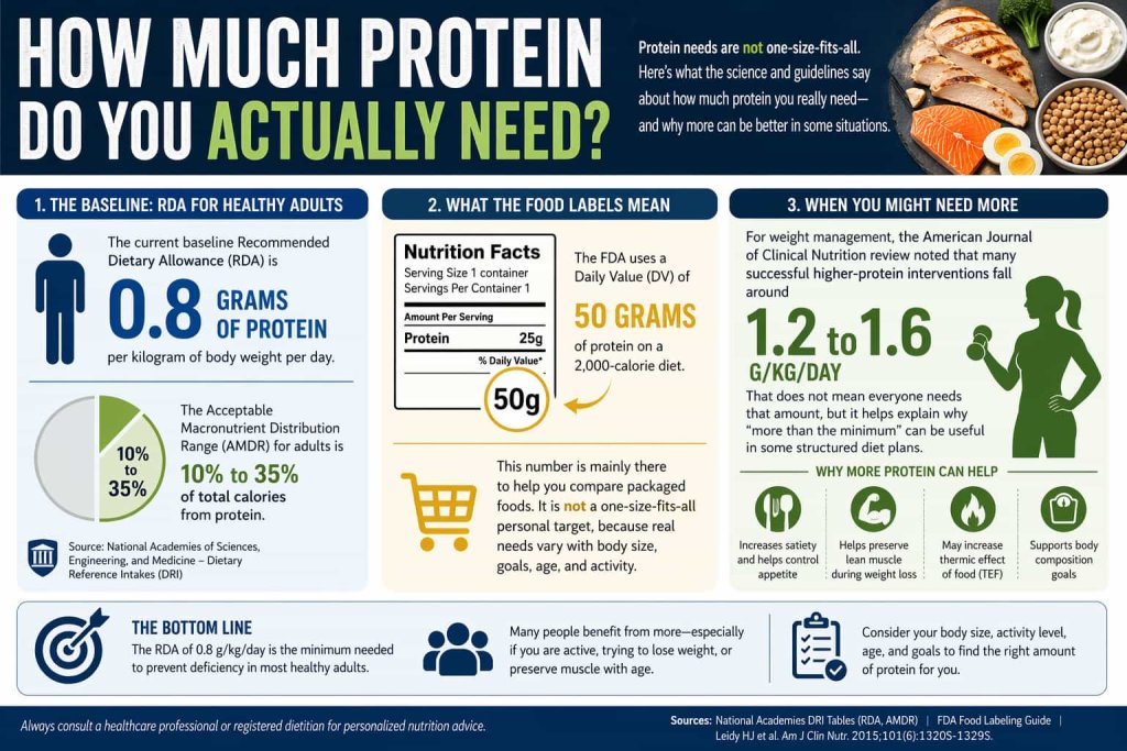 How Much Protein Do You Actually Need?
