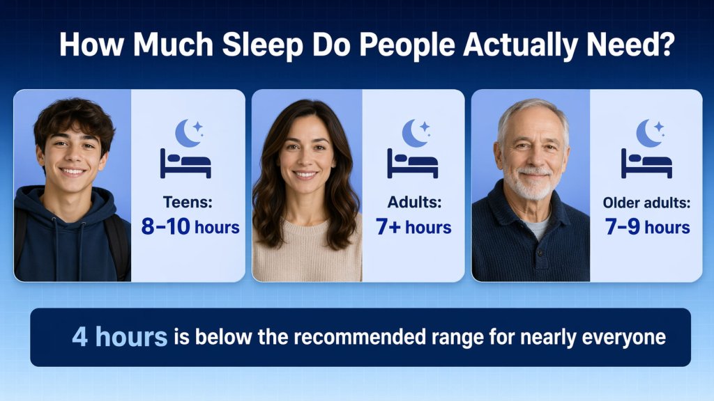 How Much Sleep Do People Actually Need?