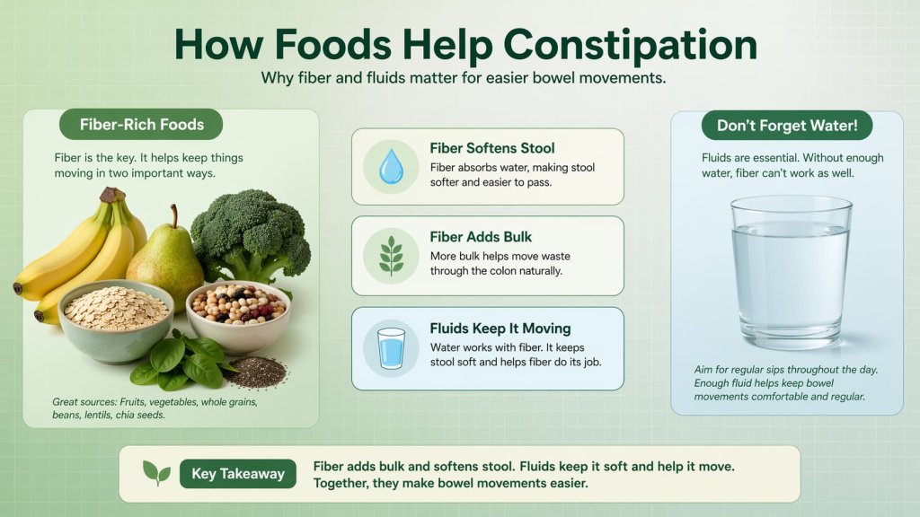 How foods help constipation