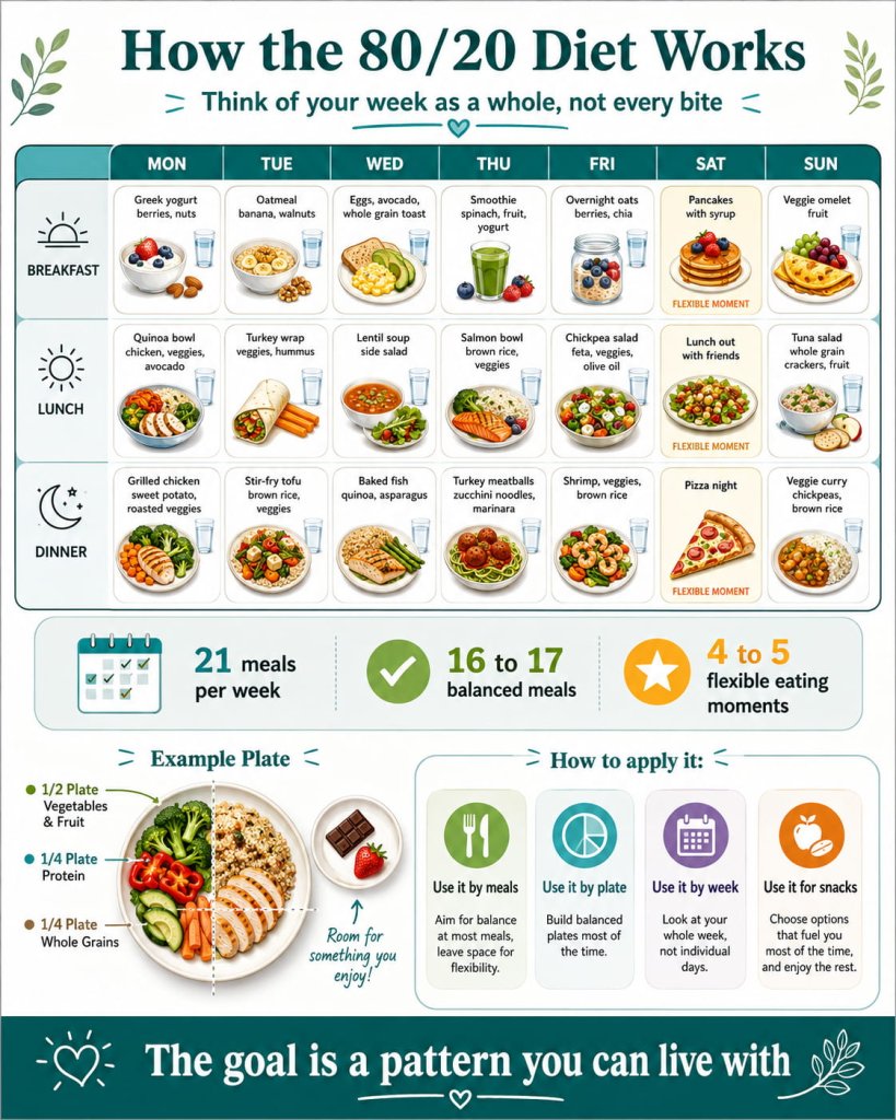 How the 80/20 Diet Works