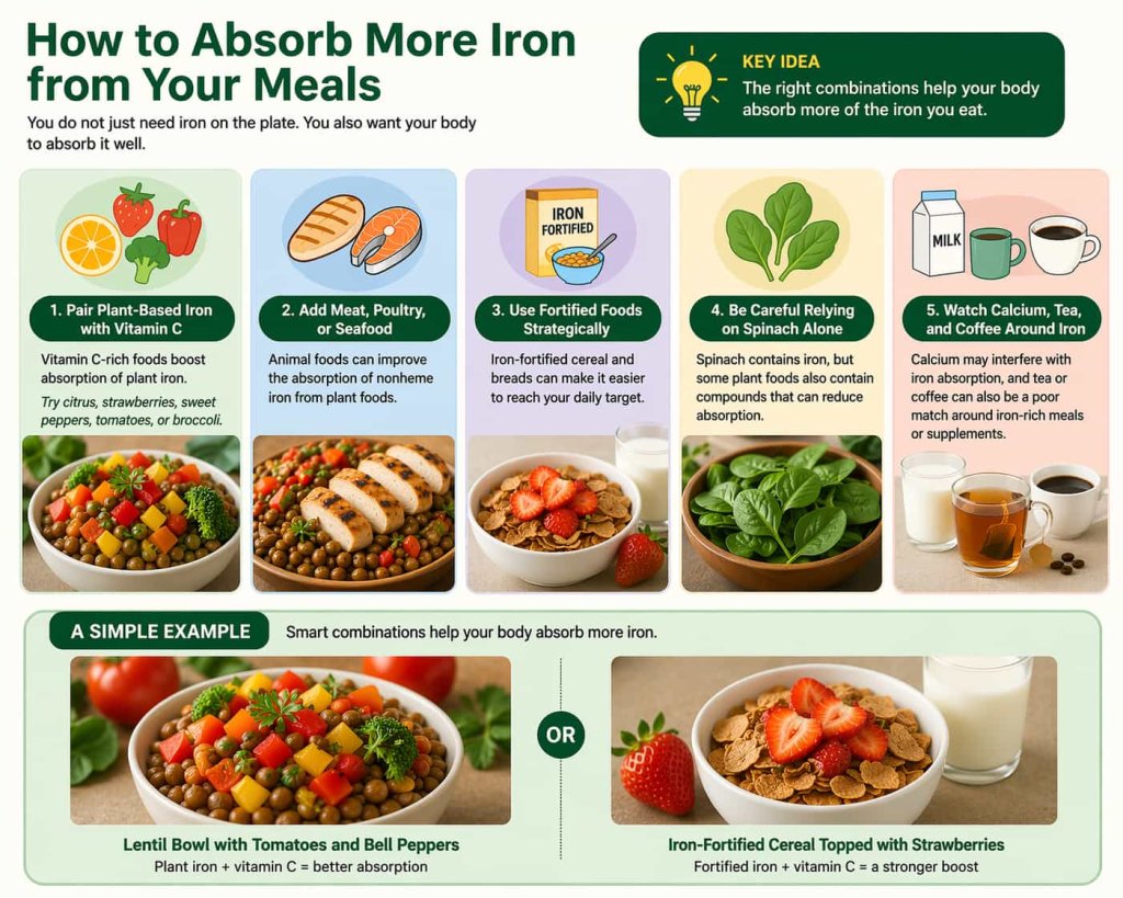 How to absorb more iron from your meals