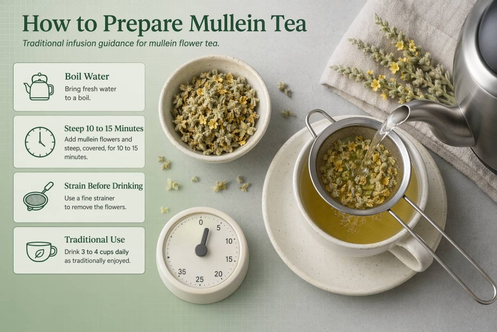 How to Prepare Mullein Tea