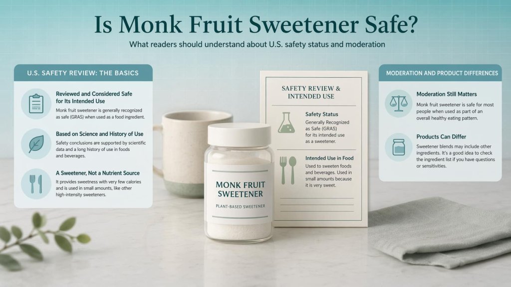 Is Monk Fruit Sweetener Safe?